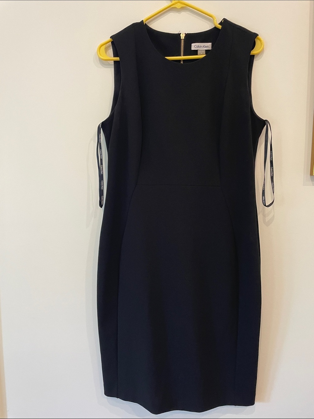EUC black Calvin Klein tailored dress.